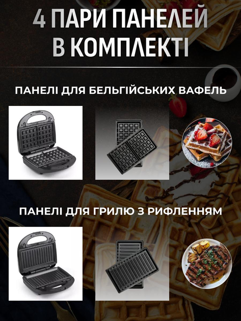 Мультифункціональний електрогриль